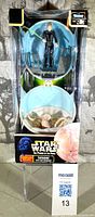 Front view of sealed Star Wars POTF Complete Galaxy Tatooine box with Luke figure visible