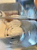 Embossed USA Glassbake mark on bottom of dish