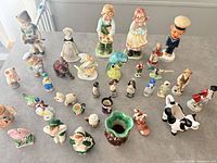 Wide view of entire assortment on countertop