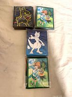 Sealed packs and loose sleeves group overview