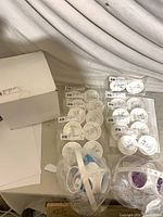 Overview of boxed and bagged Precision AIR filter caps