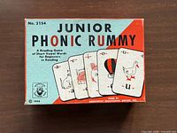 closed box top showing title, model number and year 1958