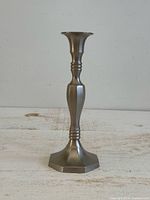 Full view of candlestick showing overall design and proportions