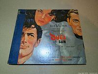 Front cover of illustrated binder album showing artwork and RCA Victor branding