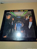 Front cover of "It's Hard" LP