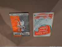 Front covers of both pamphlets
