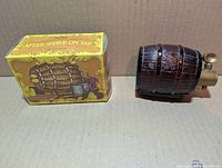 Bottle and box front view