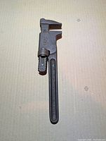 Full view of 12-inch TRIMO pipe wrench
