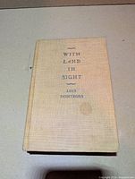 Front cover of beige cloth hardcover book