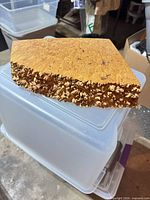 Closed box showing burl grain and live edge