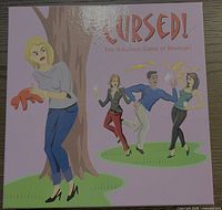 Front of Cursed! board game box