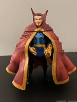 Front view of Doctor Strange figure showing costume details