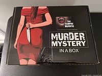 Front of outer box with artwork and title