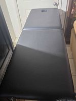 Top view of entire massage table surface