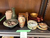 Full lot overview on shelf