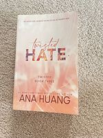 Front cover showing title, author and pristine condition