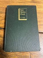 Front cover showing title block and cloth binding