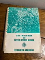 Front cover of comb-bound report