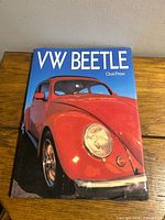 Front cover showing title VW Beetle and red Beetle image