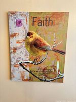 Front view of the canvas showing full artwork