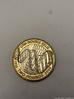 Reverse showing DNA Double Helix design and inscriptions