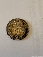 Reverse showing 10 CENTS 1939 within wreath