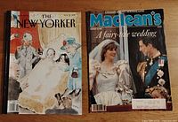 Maclean's and The New Yorker magazines side by side