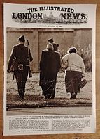 Full view of magazine page showing photograph and header