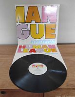 Front of outer sleeve and vinyl record displayed