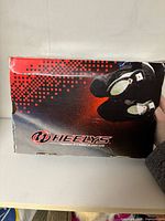 Front of Heelys box with logo and graphics