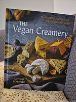 Front cover showing title, author and food images