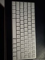 Top view of Apple Magic Keyboard showing key layout