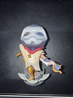 Front view of Jhin chibi figure
