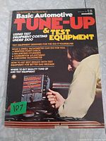 Front cover showing title, price and edition details