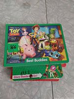 Toy Story Best Buddies board book with green Story Reader Go! cartridge