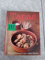 Front cover showing title and subtitle of cookbook