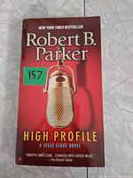 Front cover showing title, author, condition tag