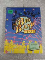 Front cover of The Big Band Years hardcover book