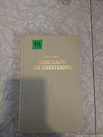 Front cover showing title and cloth binding