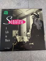 Front cover showing title and photo of Frank Sinatra