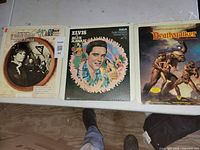 Group shot of all three CED VideoDiscs