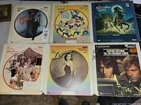 All six VideoDisc caddies overview