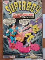 Front cover of Superboy #132 showing title, artwork, 12¢ price