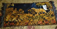 Full view of entire tapestry laid flat