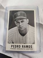 front view of Pedro Ramos card in sleeve