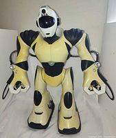 Front view of WowWee Robosapien V2 robot showing overall design and condition