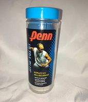 Front view of sealed tube showing Penn Ultra-Blue label and blue cap