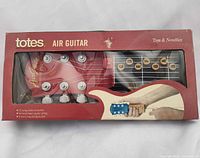 front view of boxed totes Air Guitar showing product and branding