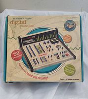 Front of box showing product name and features