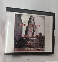 Front of audiobook case showing cover art, title, author